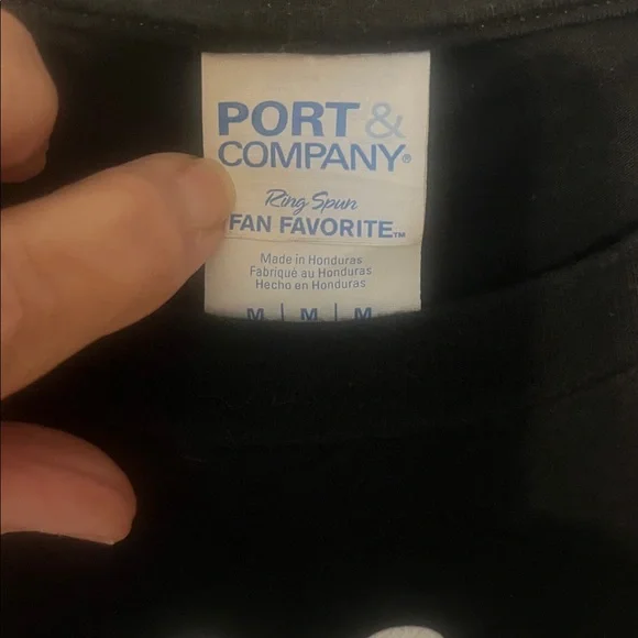 Port and Company Black Birthday Boy Dragon Tee - Picture 3 of 4